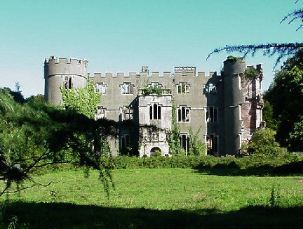 Photo of Ruperra Castle in 2001