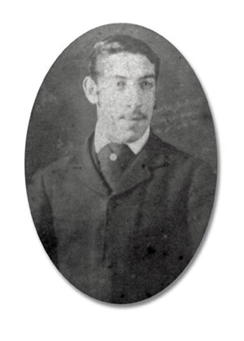 Portrait of James Devlin &mdash; 1447, 4th Light Dragoons, as a young man 