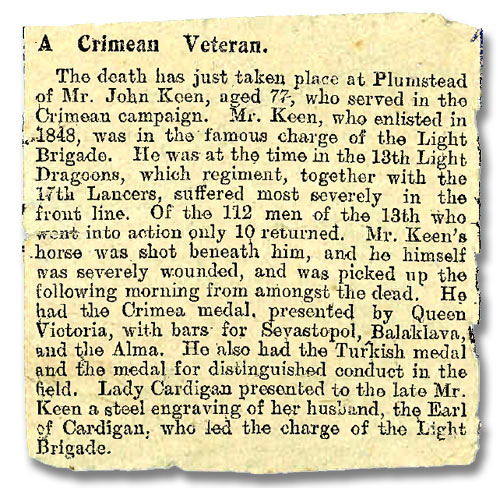 John Keen funeral notice