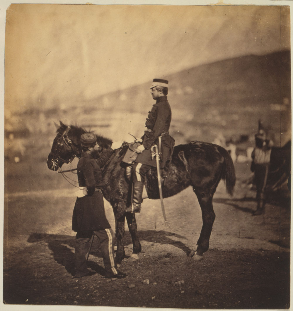Lord George Augustus Frederick Paget by Roger Fenton.Click to enlarge.