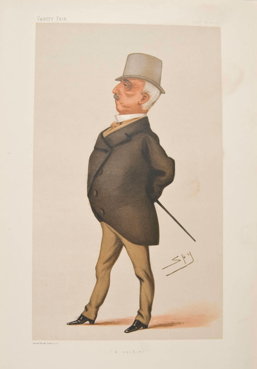 George Paget by Spy in Vanity Fair 1877