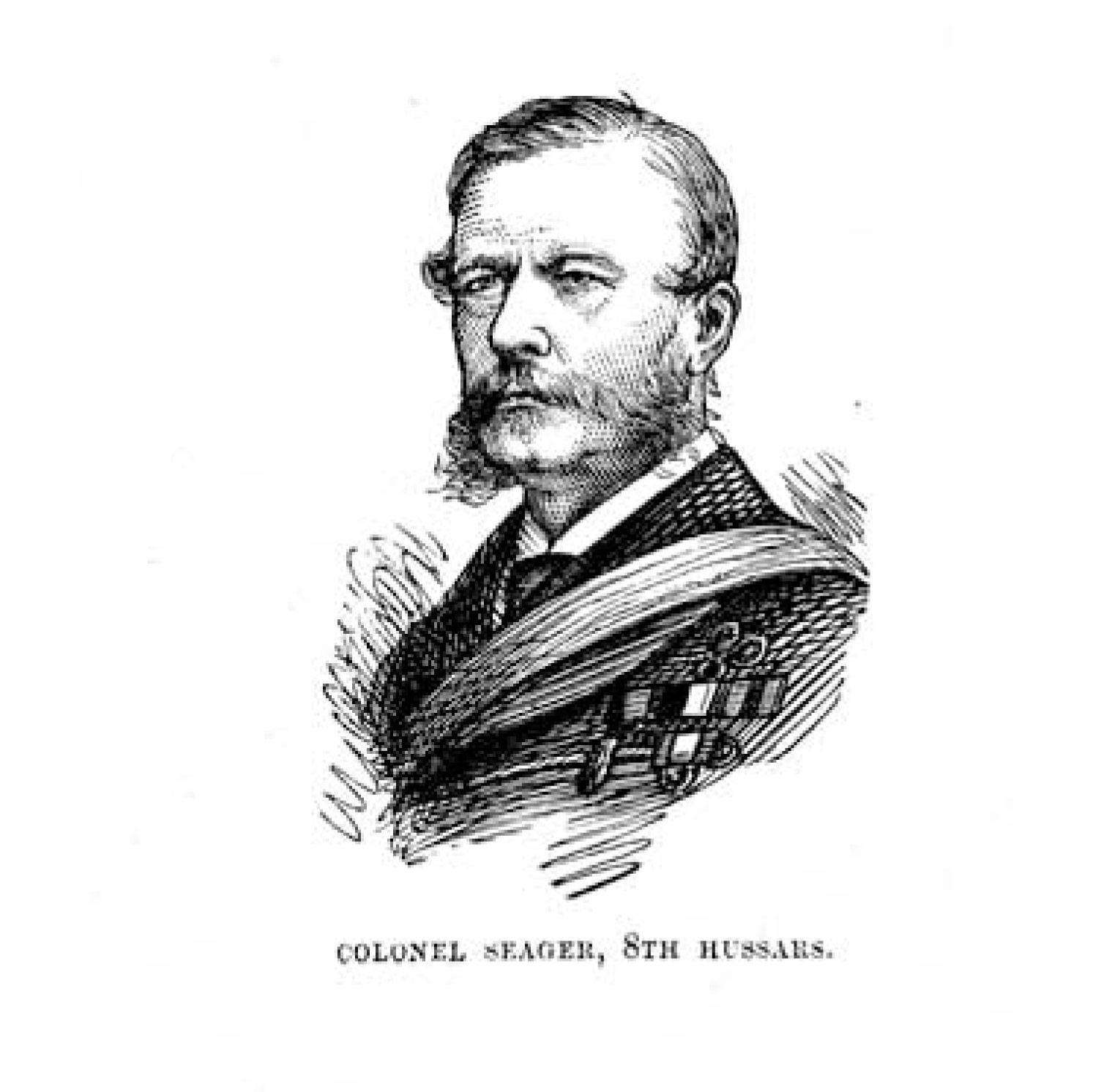 Portrait of Edward Seagar in the Illustrated London News, 30th October 1875. Click to enlarge.